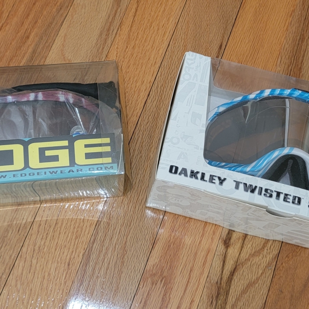 Oakley Twisted and Edgeiwear Snow Atv Mx GOGGLES Lot bundle